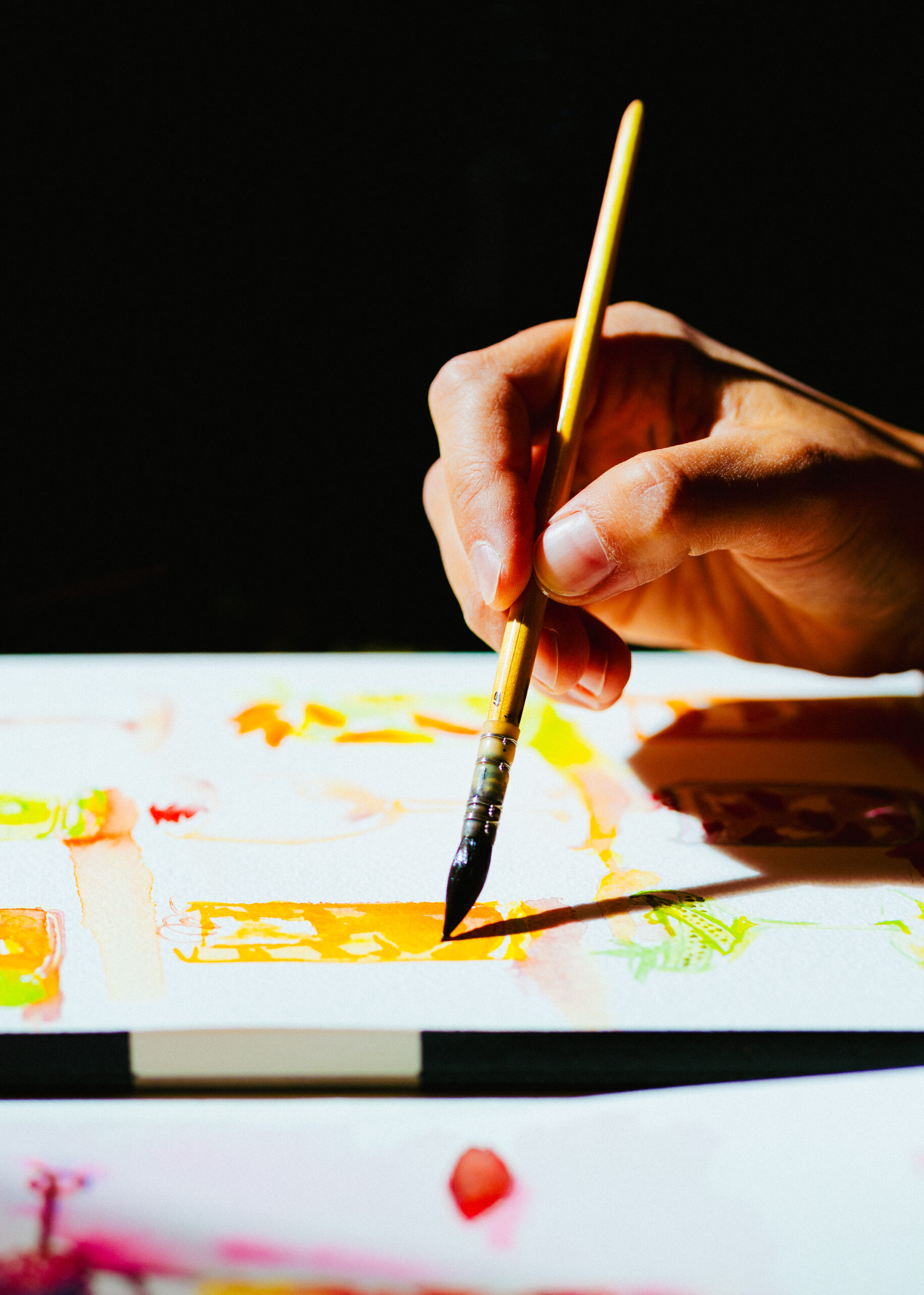 lune aquarelle chazzo